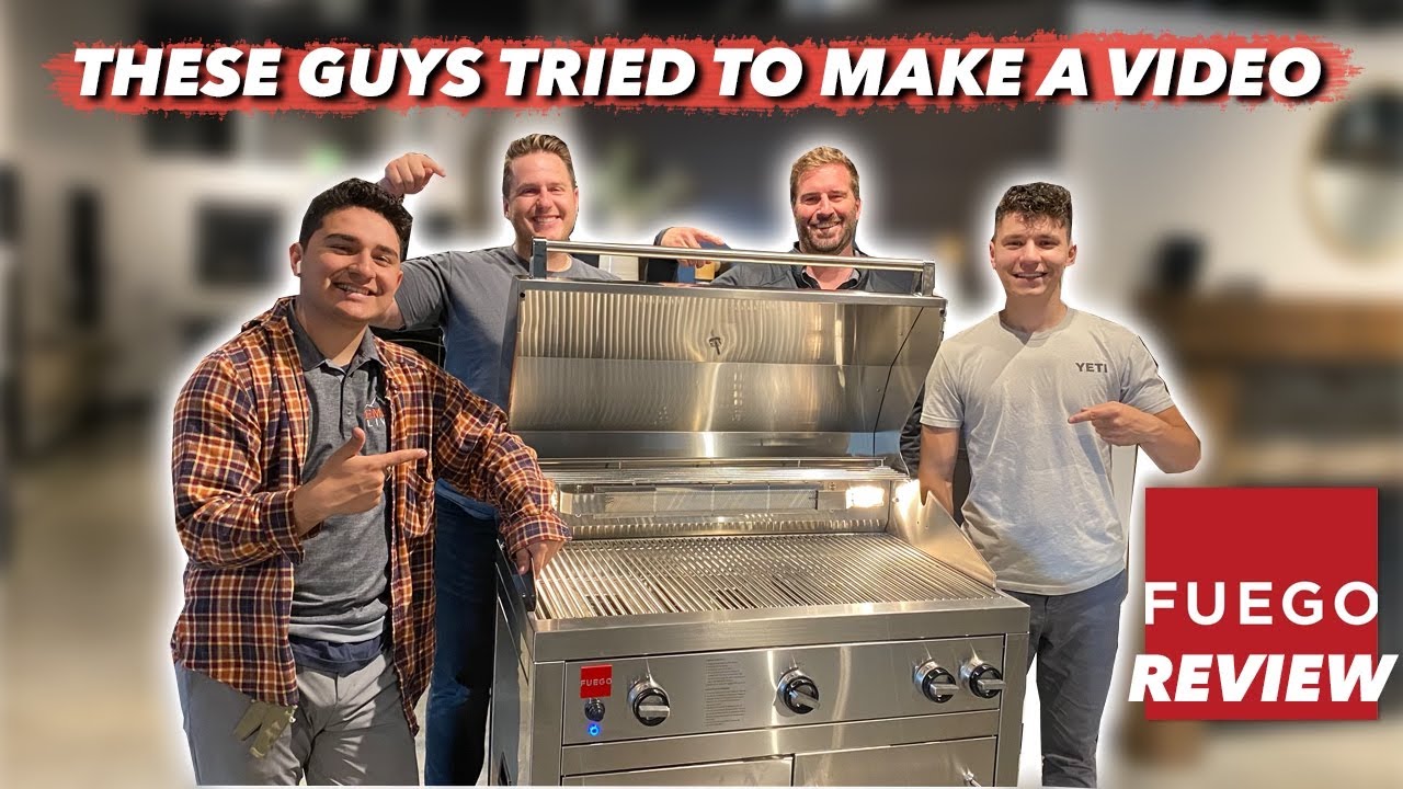 Fuego gas Grill review?! The crew does my job?! (Best new -