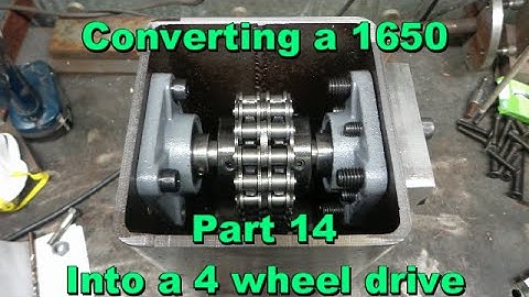 Building a 1650 Cub Cadet 4 wheel drive part 14