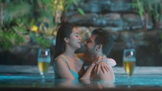 Tejasswi Prakash Hot Bikini In Pool With Her Boyfriend Karan Kundrra | Hot Tejasswi Prakash Boobs