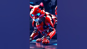 Robotic Cat #shorts #robotics #robot #robo #mostlysane #new #trending #now #giant #snake #cat #cats