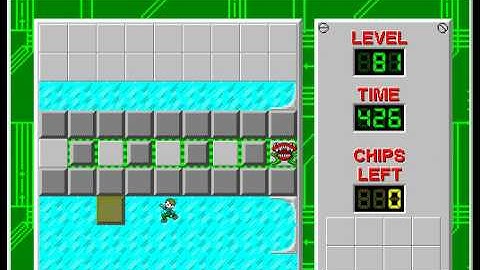 CCLP2 level 81 solution - 346 seconds