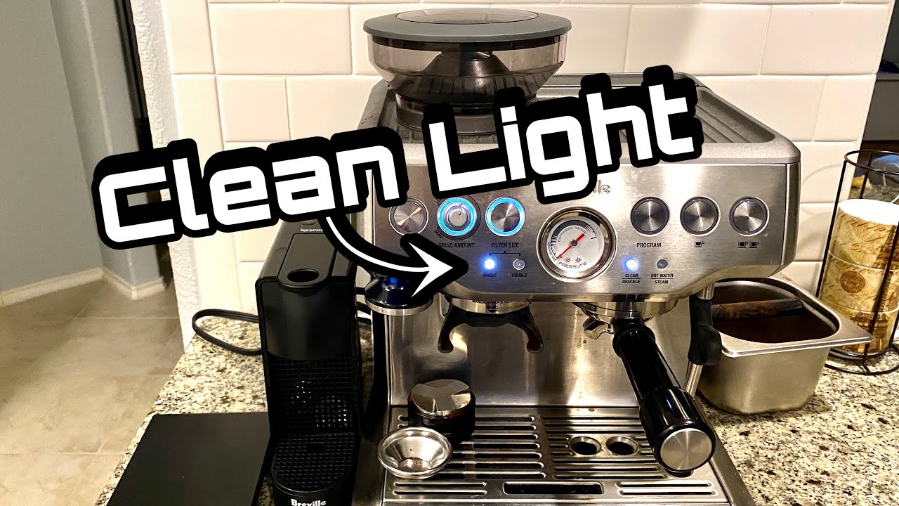 Clean Light | Step By Step Cleaning the Breville Espresso ...