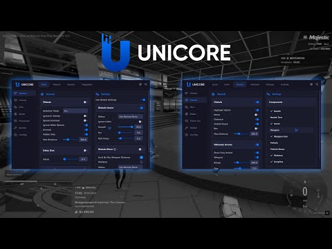 Видео: Полный обзор и настройка приватного чита на Alt:V/RageMp Unicore [Unicore GTAV]