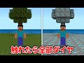 触れたらダイヤになるマインクラフト【マイクラ】