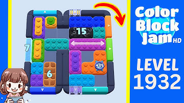 Color Block Jam Level 1024 (1932) Solution Walkthrough