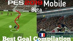 BEST PES 2019 MOBILE BETA GOAL COMPILATION (With Beat Drop)