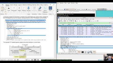 CBROPS - 10.4.3 Lab - Using Wireshark to Examine TCP and UDP Captures