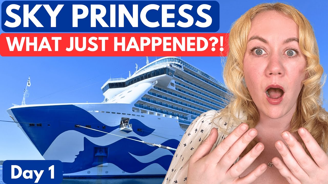 We Embarked Sky Princess.... and Were Completely Overwhelmed