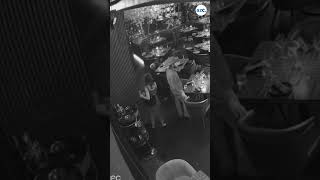 Man and woman captured on video stealing expensive alcohol. Watch