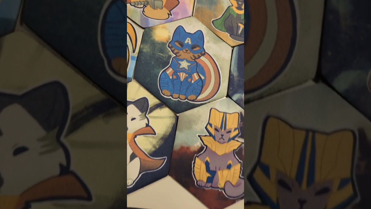 Marvel Cats coasters