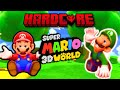 Mario 3D world Hardcore (part 2) + PLAYING RANDOM LEVELS IN MARIO MAKER 2