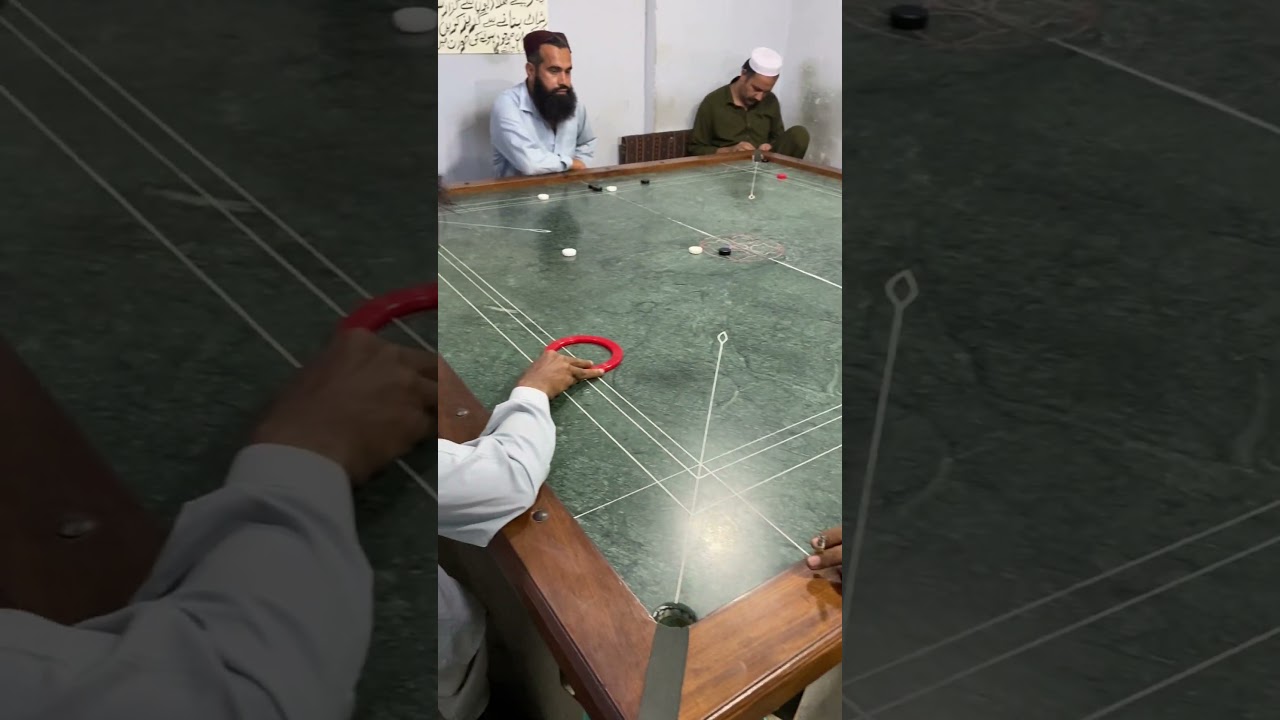 Mastering the Board: Three Coins Potted in One Epic Shot! 🎯  