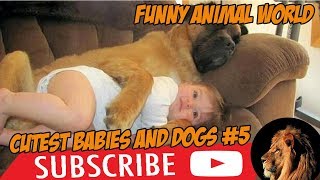 Top #1 Cutest Dog & Baby Videos #5 by funny animal world 11 views 5 years ago 4 minutes, 24 seconds