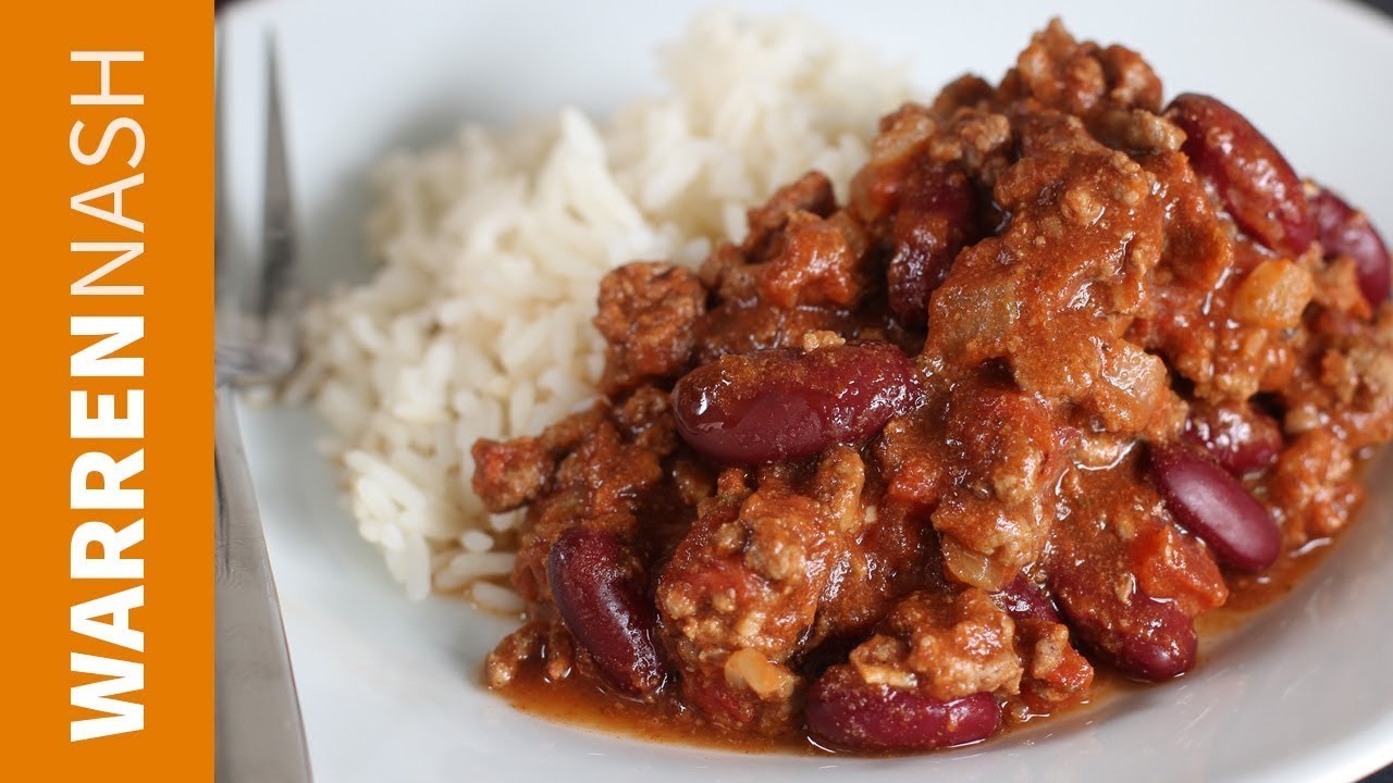 Chilli Con Carne Recipe   Easy Mexican favourite   Recipes by Warren Nash