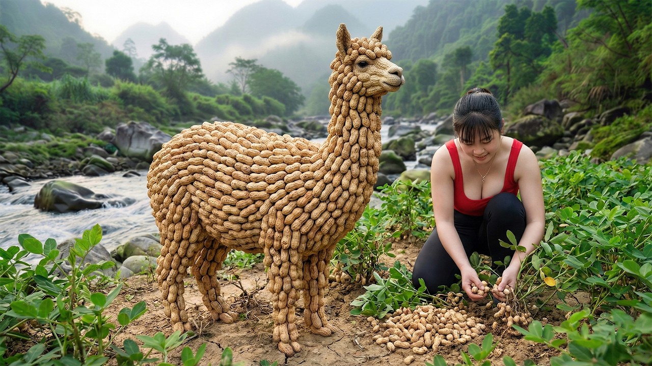 [TIMELAPSE] --365 Days Harvesting Many Peanuts by the River, Snake Gourd & Eggplant Go To Sell