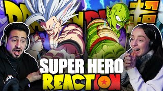 GOHAN IS BACK!!  Dragon Ball Super: Super Hero MOVIE REACTION & REVIEW!