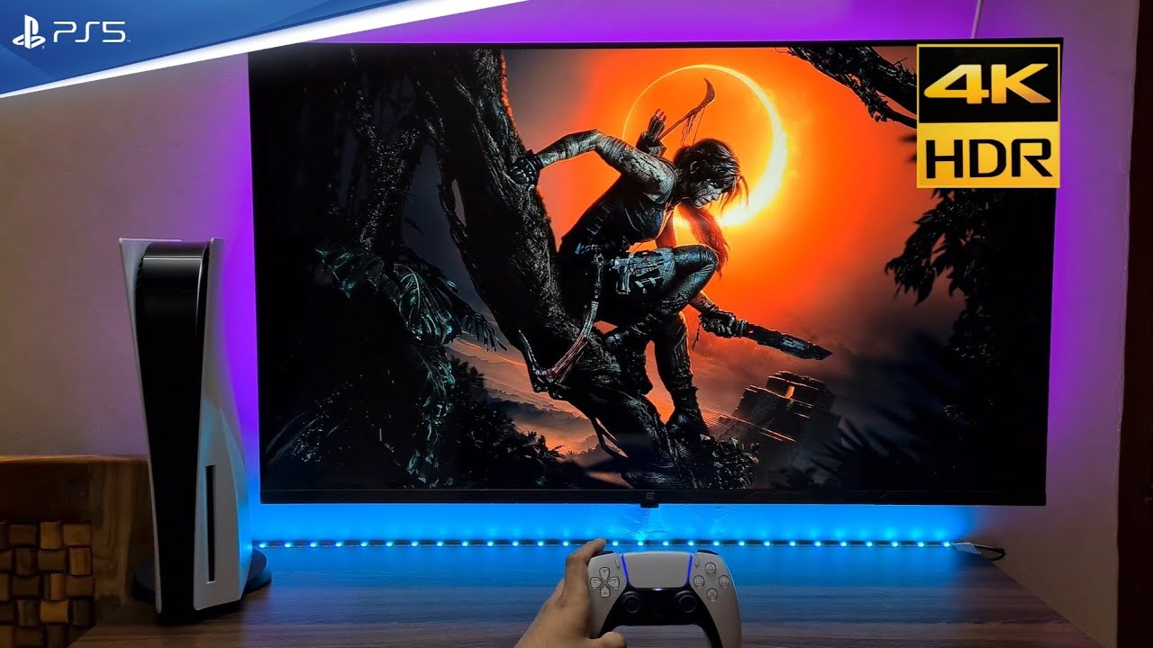 Видео игрового процесса Shadow Of Tomb Raider на PS5 (4K HDR 60FPS)