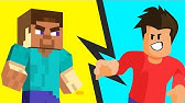 Minecraft Vs Roblox Steve Vs Builderman Video Game Rap Battles Youtube - roblox vs minecraft epic rap battles