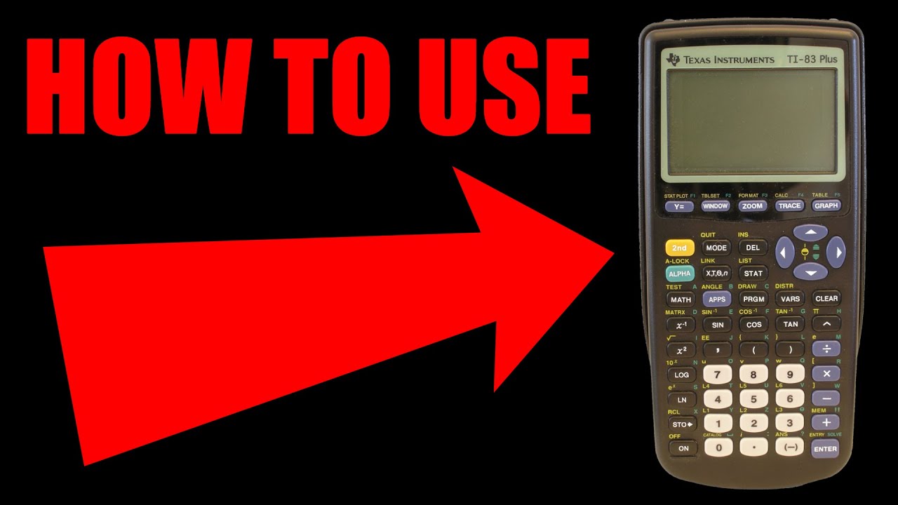 Using A Cakculator HOW TO USE A CALCULATOR (TUTORIAL) - YouTube