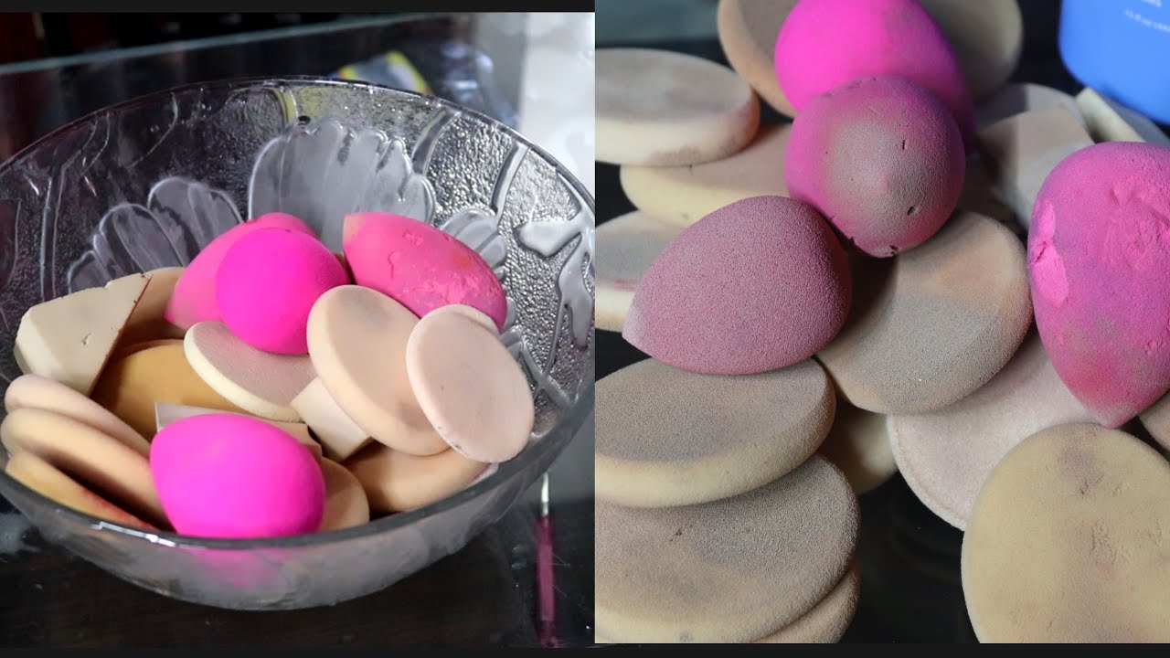 How to Clean Beauty BLENDER (Makeup SPONGE) at HOME in 5 MINS YouTube