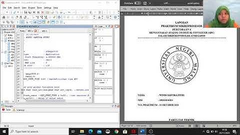 MENGGUNAKAN ANALOG TO DIGITAL CONVERTER (ADC) DALAM MIKROKONTROLER ATMEGA8535