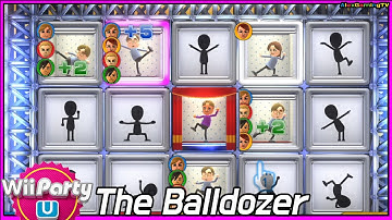 Wii Party U - The Balldozer🎵 Player Yukchan vs Matt vs Akira vs Marie ( Eng Sub) | AlexGaming
