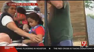 August 2017, Houston Update from News 9 StormTrackers Val and Amy Castor