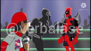 Black Panther VS Deadpool - Cartoon Beatbox battles