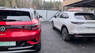 Мини обзор Honda e:ns1 & VW Id4 @avto_by