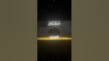 سورة غافر|18-19|القارئ:#محمد_اللحيدان #قران #quran  #قران_كريم #تلاوة #تلاوة_هادئة #آية #تلاوة_خاشعة
