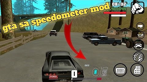 How to add speedometer in gta sa| speedometer mod | android | without img tool txd tool