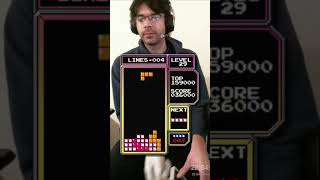 Disgusting reaction time adjusting for the next box on killscreen - NES Tetris @Xenophilius