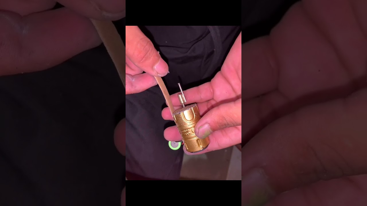 Cómo hacer máquina de tatuar con máquina de barbería económica tutorial completo