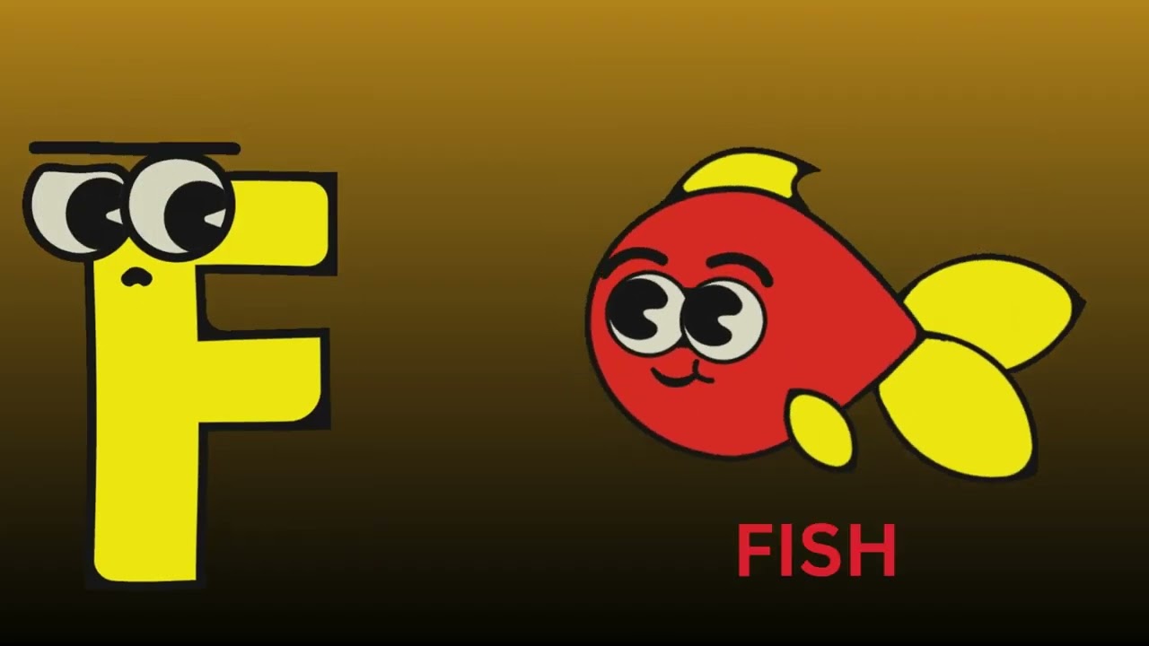 KiddoBee Tv - Песня о фонетике со словами, эпизод 056 - A для Apple - Песни об алфавите ABC