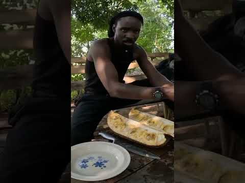 LEARNING HOW TO CUT THE BIGGEST JACK FRUIT IN THE VILLAGE Viral Food Shorts Viralshorts