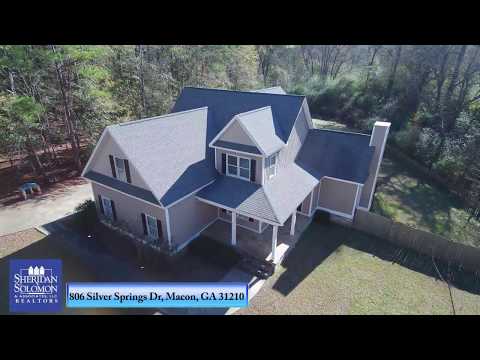 806 Silver Springs Dr, Macon, GA home video tour