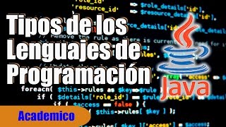 PROGRAMMING LANGUAGES (TYPES, HISTORY AND JAVA)