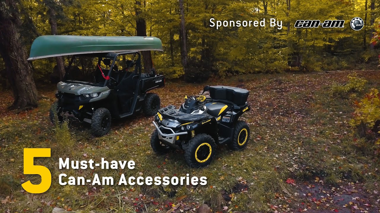 5 MustHave CanAm Accessories Sponsored YouTube