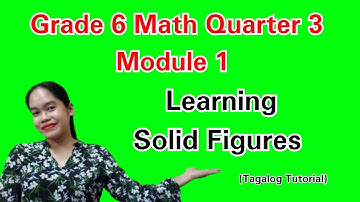 Learning Solid Figures|Grade 6 Math Quarter 3 Module 1 #maths #mathematics #3dobject