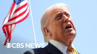 Famous Trump takes questions on Iran, inflation and China moments before departing for Beijing Profile