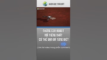 Những con robot nổi tiếng nhất có thể bạn đã từng biết |Khoa học Trái đất| Trái Đất có gì?| #shorts