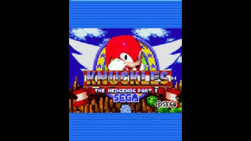 Knuckles The Hedgehog JAVA game theme song