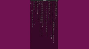 Two fun Linux commands #cmatrix #linux #funny