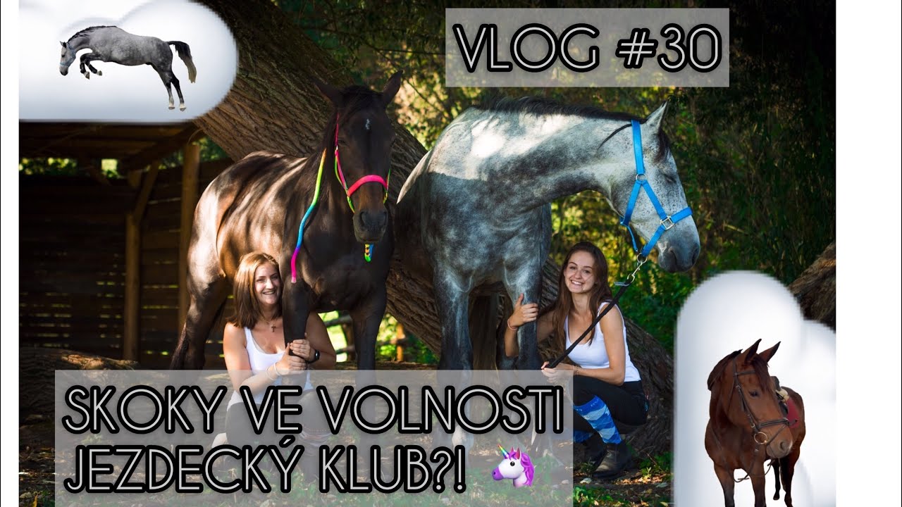 SKOKY VE VOLNOSTI, JEZDECKÝ KLUB?! 🦄 || VLOG #30 || N&F SOULMATES