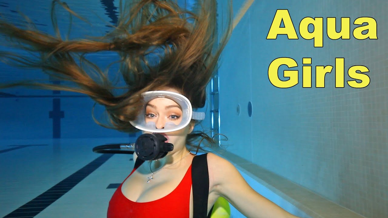 Beautiful Swimsuit Girl Scuba