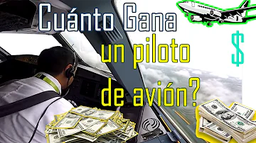 ¿Cuánto gana un piloto en Colombia mensual?