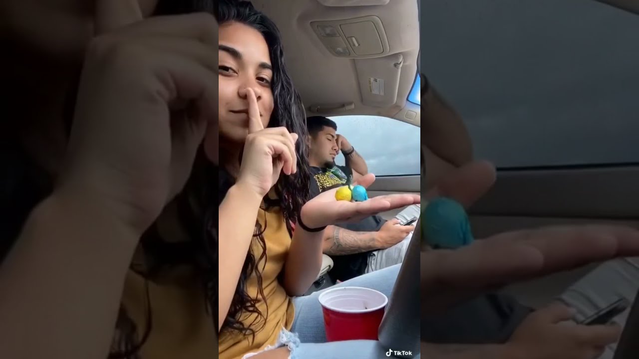 The cars on fire prank on my boyfriend😱 