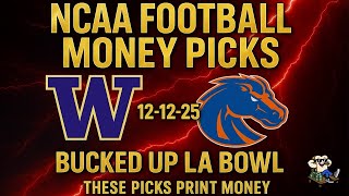 NCAA Football MONEY PICKS for 12-12-25 – These Picks Print Money