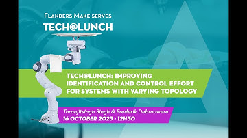 Tech@Lunch session 16: Improving identification and control effort for systems with varying topology
