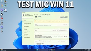 How To Test a Microphone on Windows 11 Working or Not, Sound Recording or Not - Easy Fix
